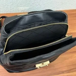 Michael Kors | Bags | Michael Kors Serena Black Quilted  display picture 1